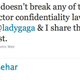 Illustration for article titled Lady Gaga & Joy Behar Have The Same Gynecologist